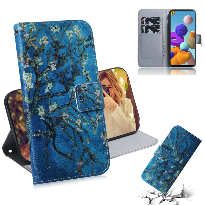 Housse Samsung Galaxy A21s Branche d'Arbre Fleuri Housse Samsung Galaxy A21s Branche d'Arbre Fleuri