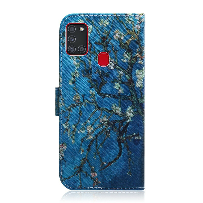 Housse Samsung Galaxy A21s Branche d'Arbre Fleuri Housse Samsung Galaxy A21s Branche d'Arbre Fleuri