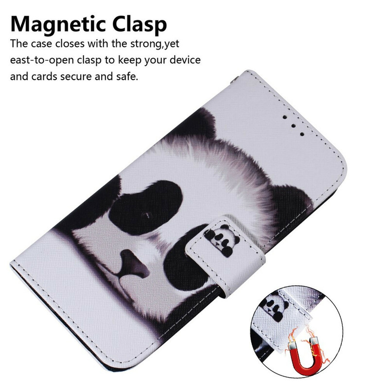 Housse Samsung Galaxy A21s Face de Panda Housse Samsung Galaxy A21s Face de Panda
