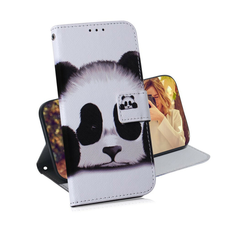 Housse Samsung Galaxy A21s Face de Panda Housse Samsung Galaxy A21s Face de Panda
