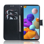 Housse Samsung Galaxy A21s Face de Panda Housse Samsung Galaxy A21s Face de Panda