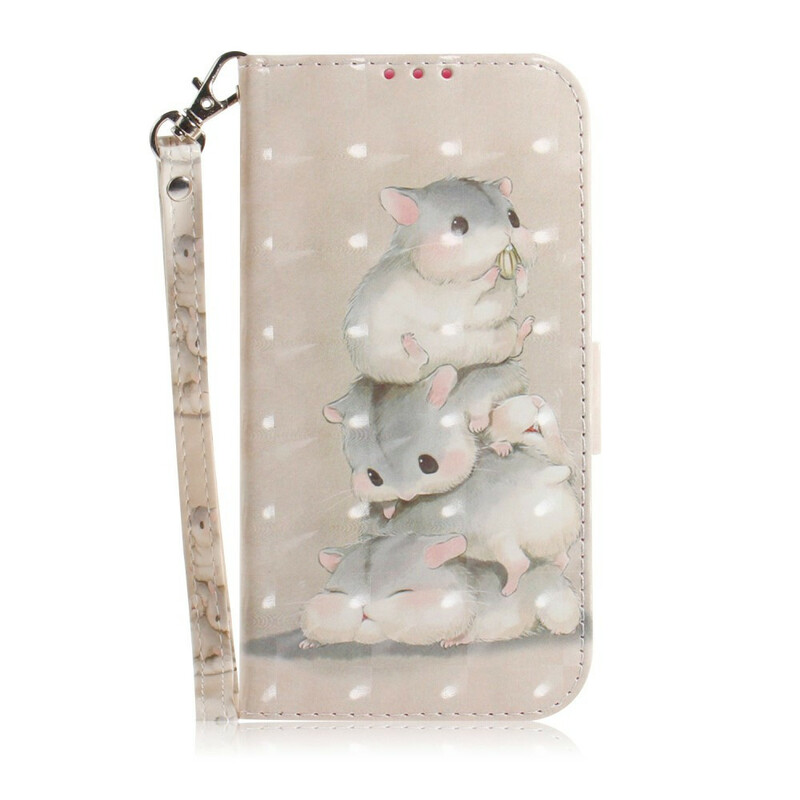 Housse Samsung Galaxy A21s Hamsters à Lanière Housse Samsung Galaxy A21s Hamsters à Lanière