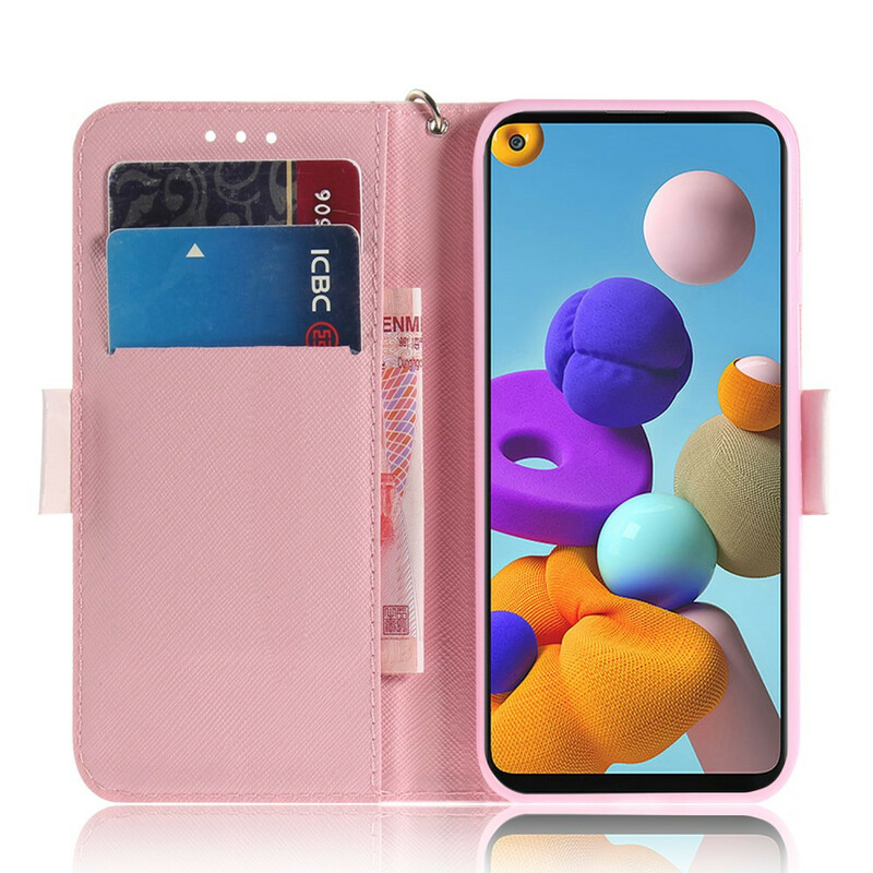 Housse Samsung Galaxy A21s Escarpin à Lanière Housse Samsung Galaxy A21s Escarpin à Lanière