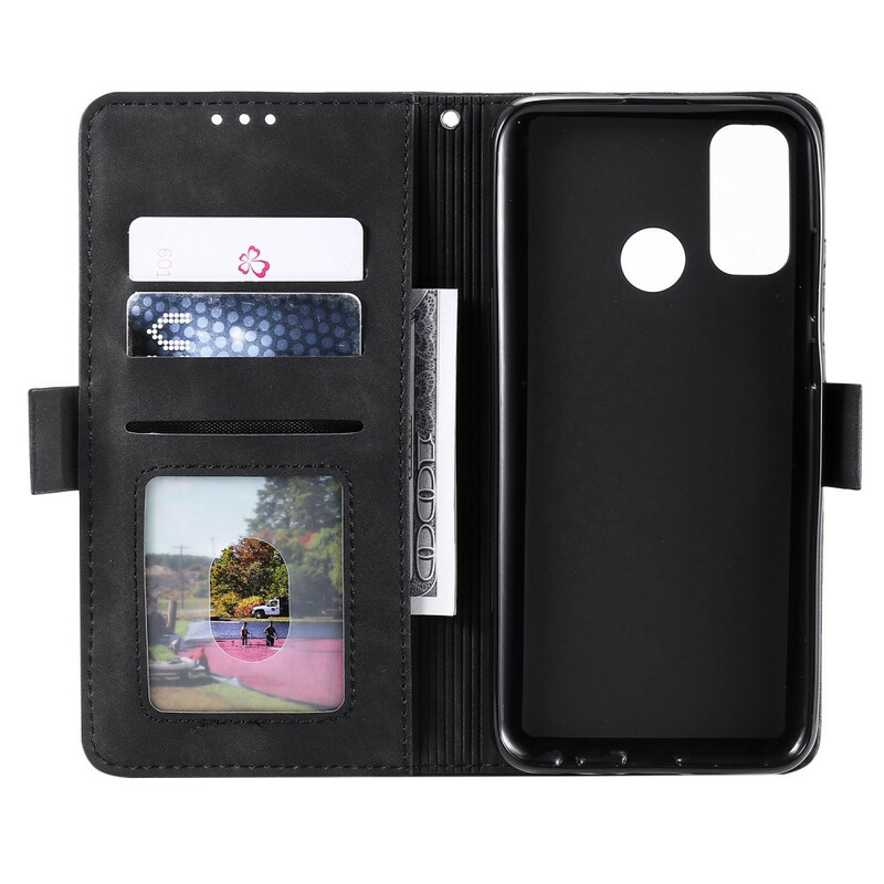 Housse Samsung Galaxy A21s Simili Cuir Bicolore Contours Renforcés Housse Samsung Galaxy A21s Simili Cuir Bicolore Contours Renforcés