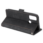 Housse Samsung Galaxy A21s Simili Cuir Bicolore Contours Renforcés Housse Samsung Galaxy A21s Simili Cuir Bicolore Contours Renforcés