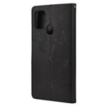Housse Samsung Galaxy A21s Splendides Papillons à Lanière Housse Samsung Galaxy A21s Splendides Papillons à Lanière