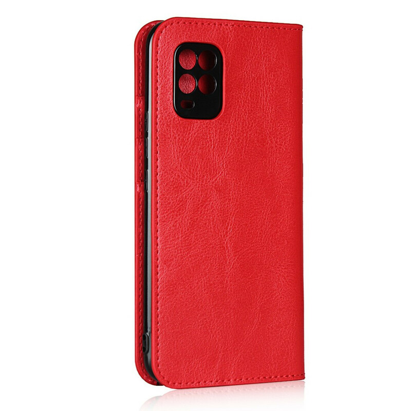 Flip Cover Xiaomi Mi 10 Lite Cuir Véritable Ma Coque