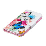 Housse Honor 8A Papillons et Fleurs Peints Housse Honor 8A Papillons et Fleurs Peints