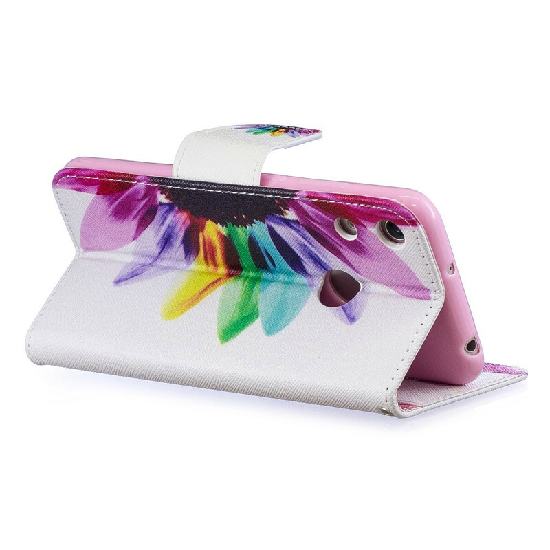 Housse Honor 8A Fleur Aquarelle Housse Honor 8A Fleur Aquarelle
