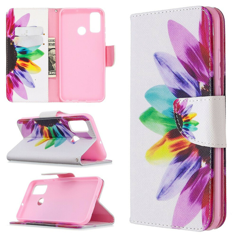 Housse Huawei P Smart 2020 Fleur Aquarelle Housse Huawei P Smart 2020 Fleur Aquarelle