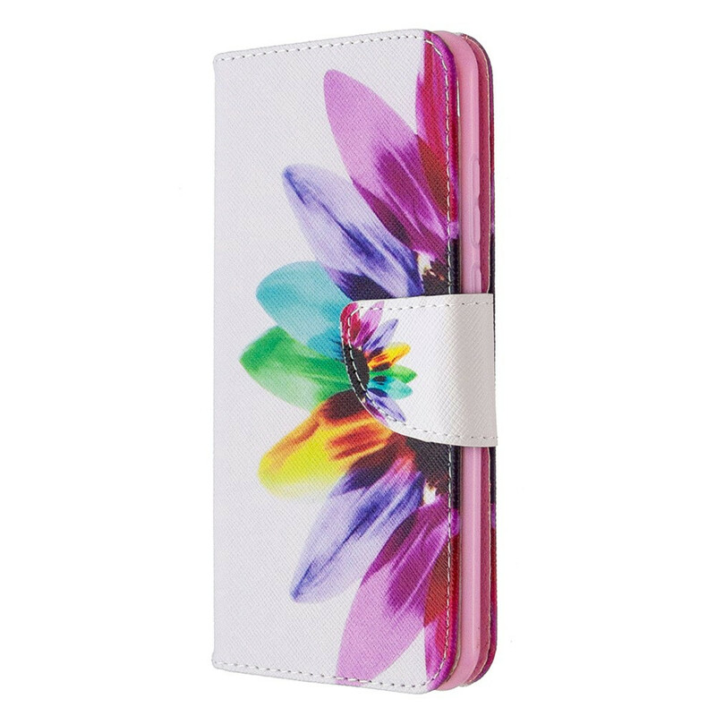 Housse Huawei P Smart 2020 Fleur Aquarelle Housse Huawei P Smart 2020 Fleur Aquarelle