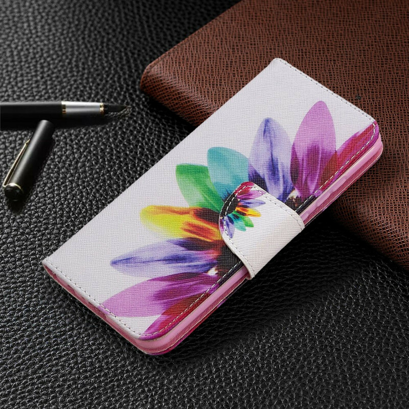 Housse Huawei P Smart 2020 Fleur Aquarelle Housse Huawei P Smart 2020 Fleur Aquarelle