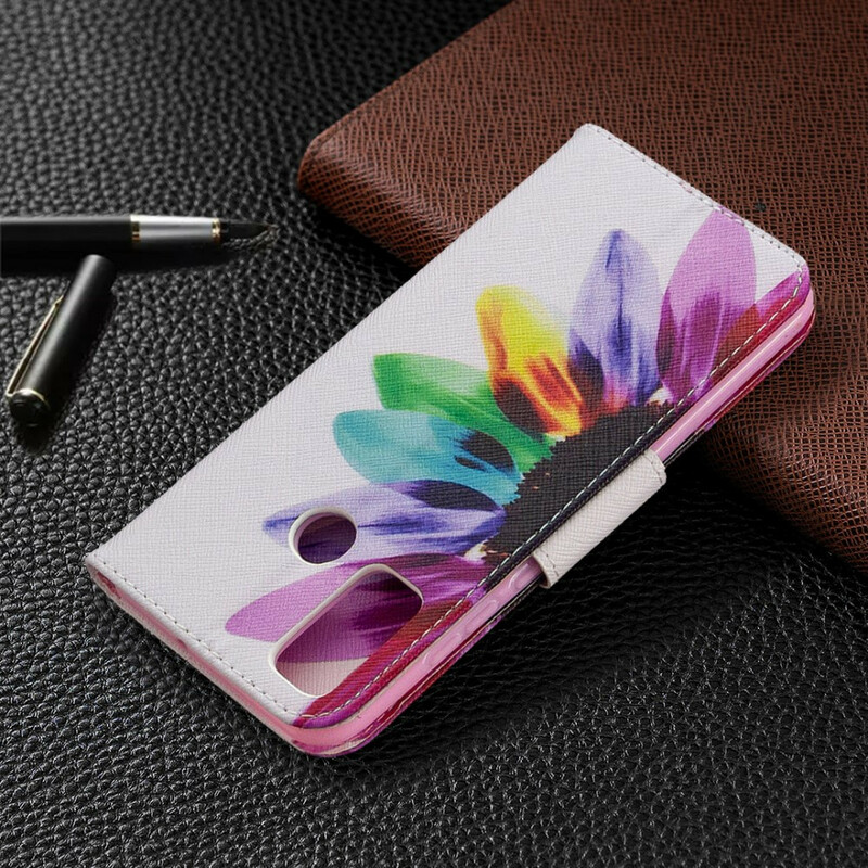 Housse Huawei P Smart 2020 Fleur Aquarelle Housse Huawei P Smart 2020 Fleur Aquarelle