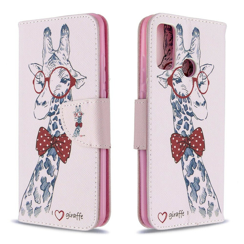 Housse Huawei P Smart 2020 Girafe Intello