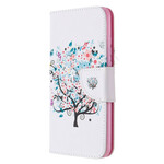 Housse Huawei P Smart 2020 Flowered Tree