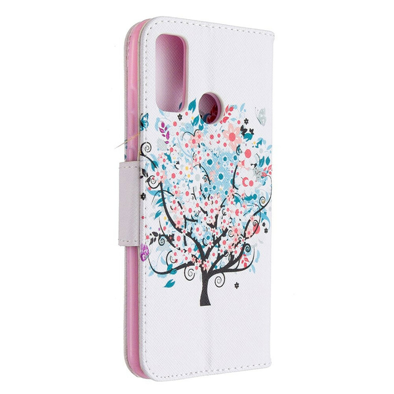 Housse Huawei P Smart 2020 Flowered Tree