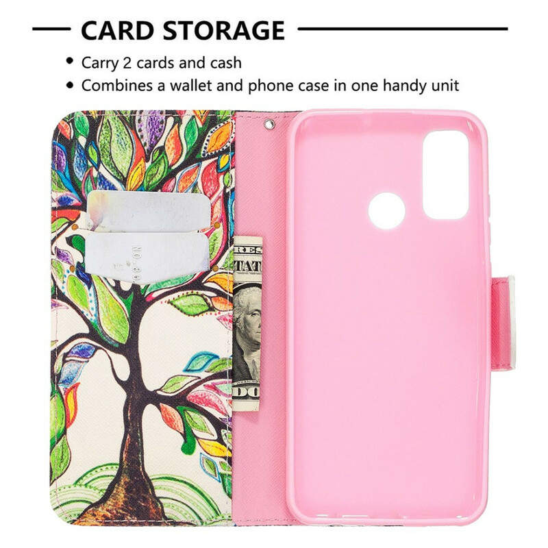 Housse Huawei P Smart 2020 Arbre Coloré Housse Huawei P Smart 2020 Arbre Coloré