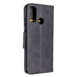 Housse Huawei P Smart 2020 Lisse Rabat Oblique Housse Huawei P Smart 2020 Lisse Rabat Oblique