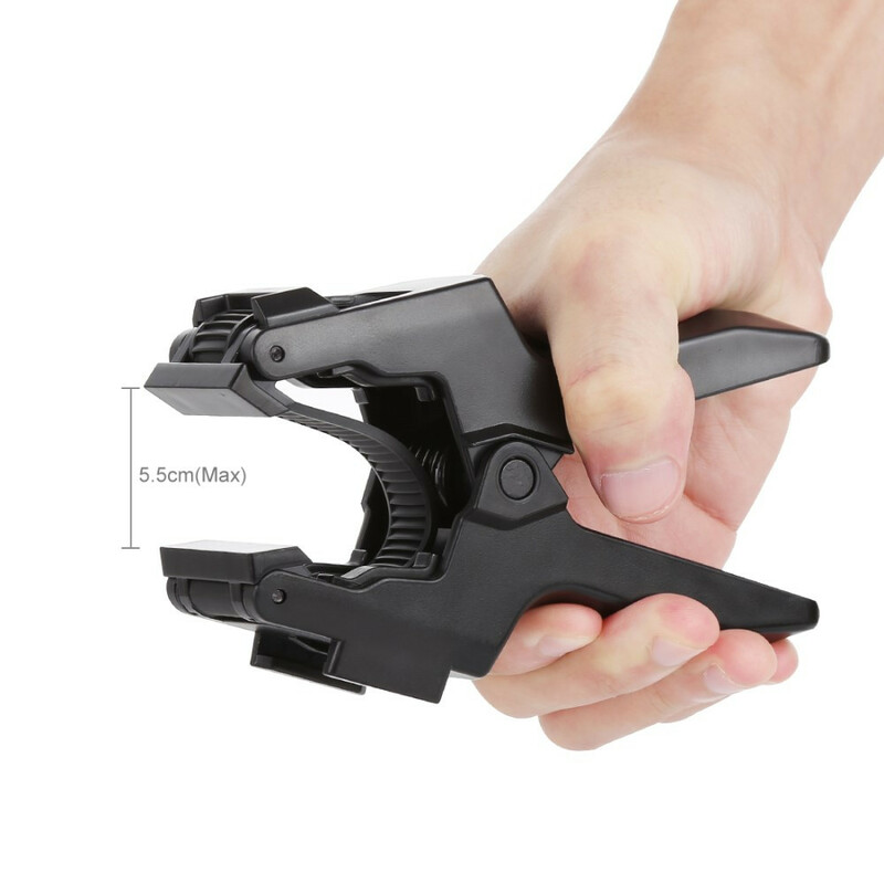 Pince Flexible Col De Cygne Pour GoPro - Compatible Hero 7 à 1, Xiaomi Yi - Fixation Sans Perçage