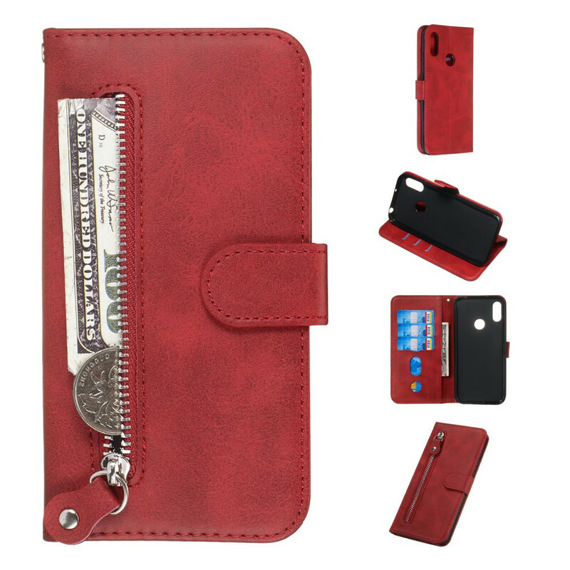 Housse Honor 8A / Huawei Y6 2019 Vintage Porte-Monnaie Housse Honor 8A / Huawei Y6 2019 Vintage Porte-Monnaie