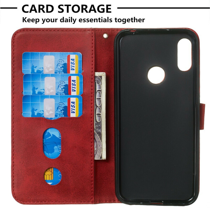 Housse Honor 8A / Huawei Y6 2019 Vintage Porte-Monnaie Housse Honor 8A / Huawei Y6 2019 Vintage Porte-Monnaie