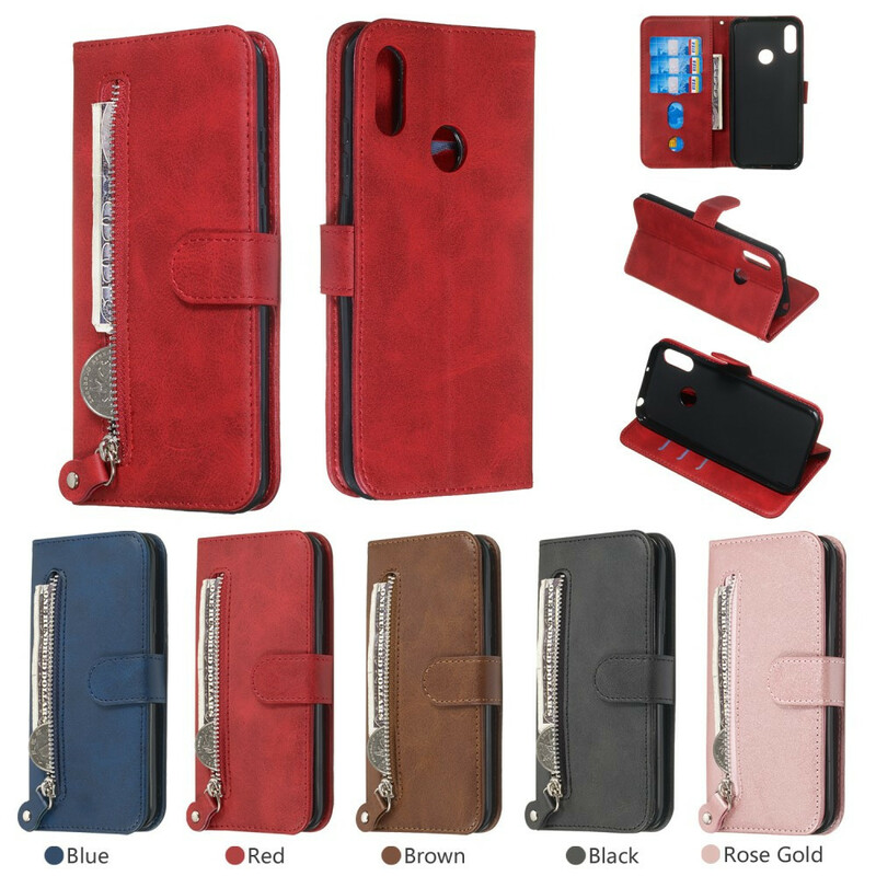 Housse Honor 8A / Huawei Y6 2019 Vintage Porte-Monnaie Housse Honor 8A / Huawei Y6 2019 Vintage Porte-Monnaie