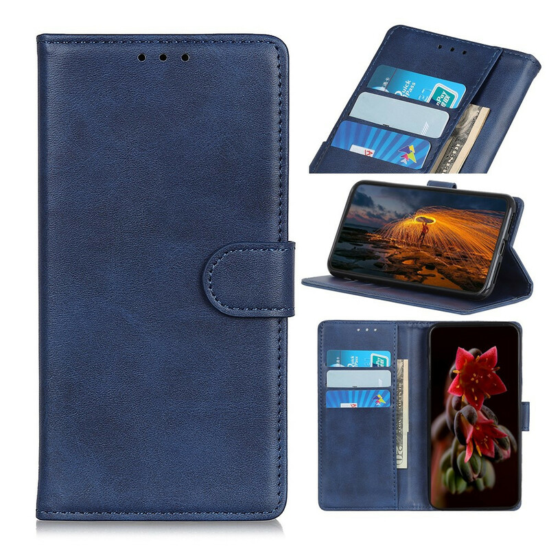 Housse Samsung Galaxy S10 Lite Effet Cuir Matte Rétro Housse Samsung Galaxy S10 Lite Effet Cuir Matte Rétro
