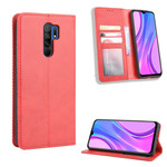 Flip Cover Xiaomi Redmi 9 Effet Cuir Vintage Stylisé Flip Cover Xiaomi Redmi 9 Effet Cuir Vintage Stylisé