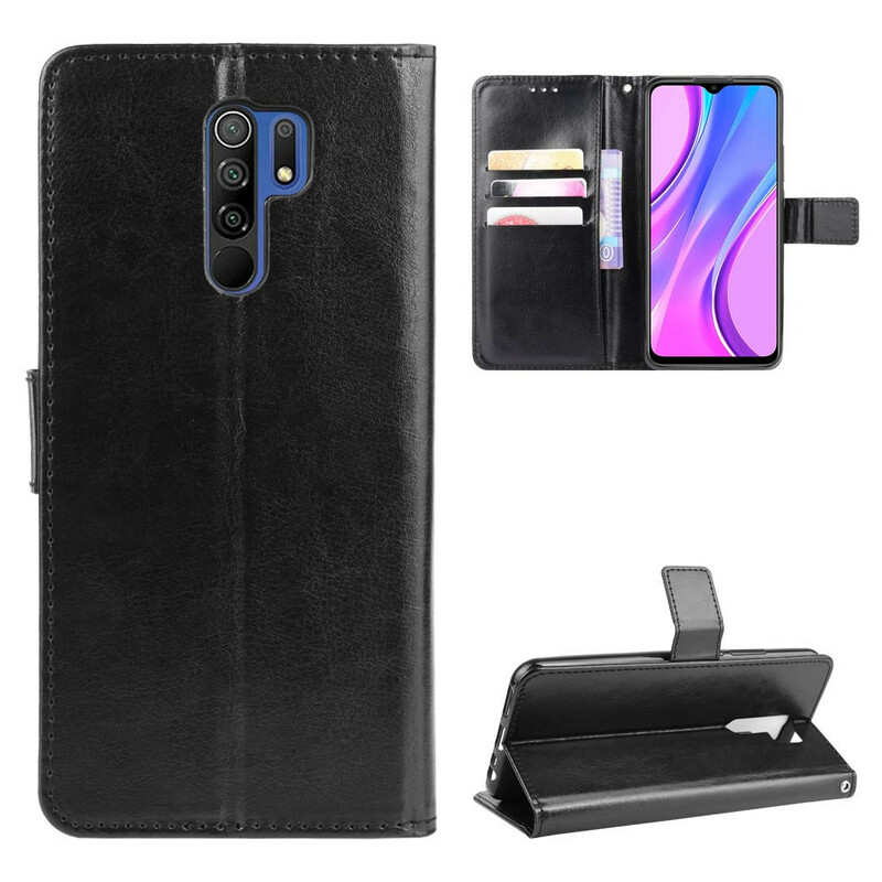 Housse Xiaomi Redmi 9 Simili Cuir Flashy Housse Xiaomi Redmi 9 Simili Cuir Flashy