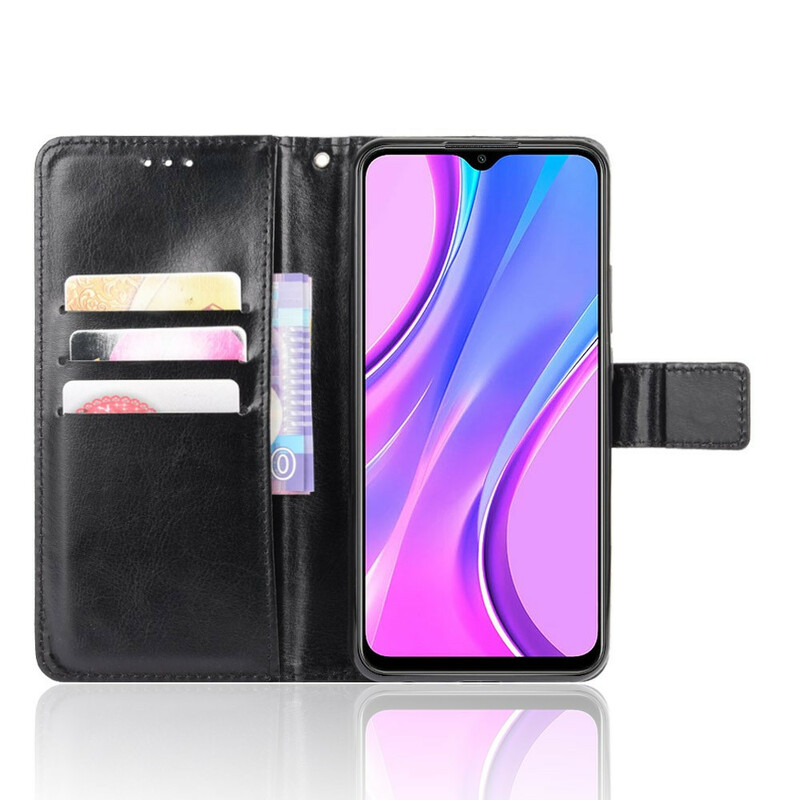 Housse Xiaomi Redmi 9 Simili Cuir Flashy Housse Xiaomi Redmi 9 Simili Cuir Flashy