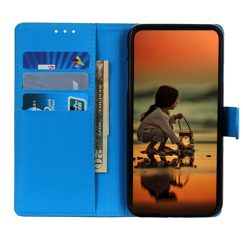 Housse Xiaomi Redmi 9 Effet Cuir Litchi Premium Housse Xiaomi Redmi 9 Effet Cuir Litchi Premium
