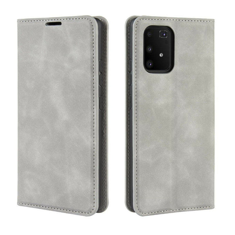 Flip Cover Samsung Galaxy S10 Lite Effet Cuir Douceur Flip Cover Samsung Galaxy S10 Lite Effet Cuir Douceur