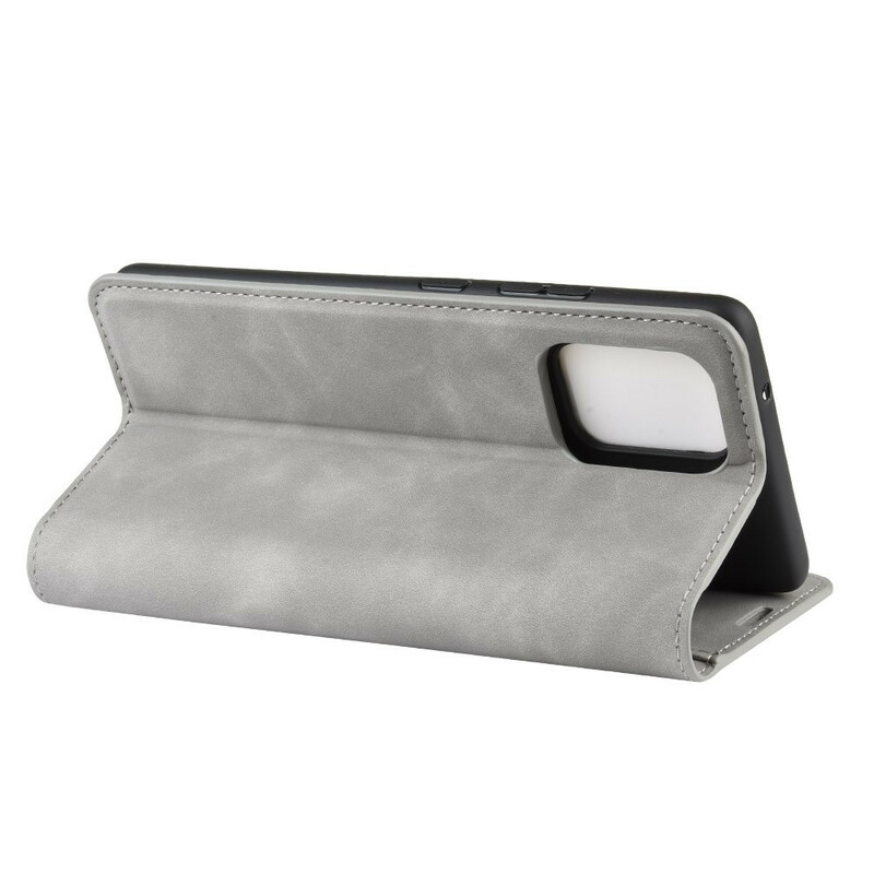Flip Cover Samsung Galaxy S10 Lite Effet Cuir Douceur Flip Cover Samsung Galaxy S10 Lite Effet Cuir Douceur