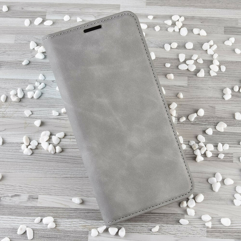 Flip Cover Samsung Galaxy S10 Lite Effet Cuir Douceur