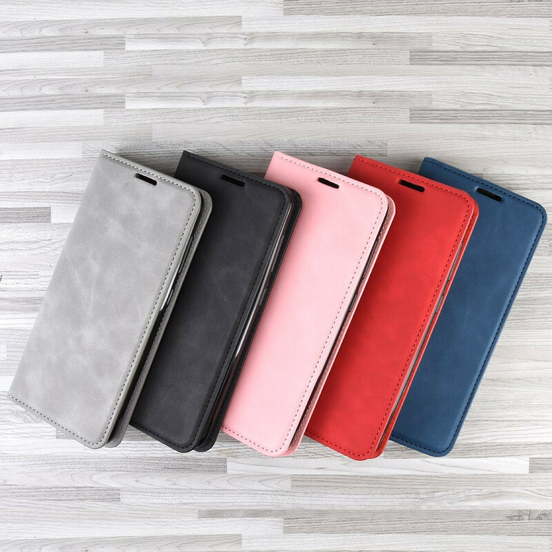 Flip Cover Samsung Galaxy S10 Lite Effet Cuir Douceur Flip Cover Samsung Galaxy S10 Lite Effet Cuir Douceur
