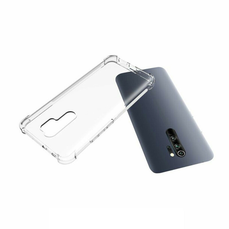Coque Xiaomi Redmi 9 Transparente Coins Renforcés Coque Xiaomi Redmi 9 Transparente Coins Renforcés
