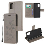 Housse Samsung Galaxy S10 Lite Papillons Et Fleurs À Lanière Housse Samsung Galaxy S10 Lite Papillons Et Fleurs À Lanière