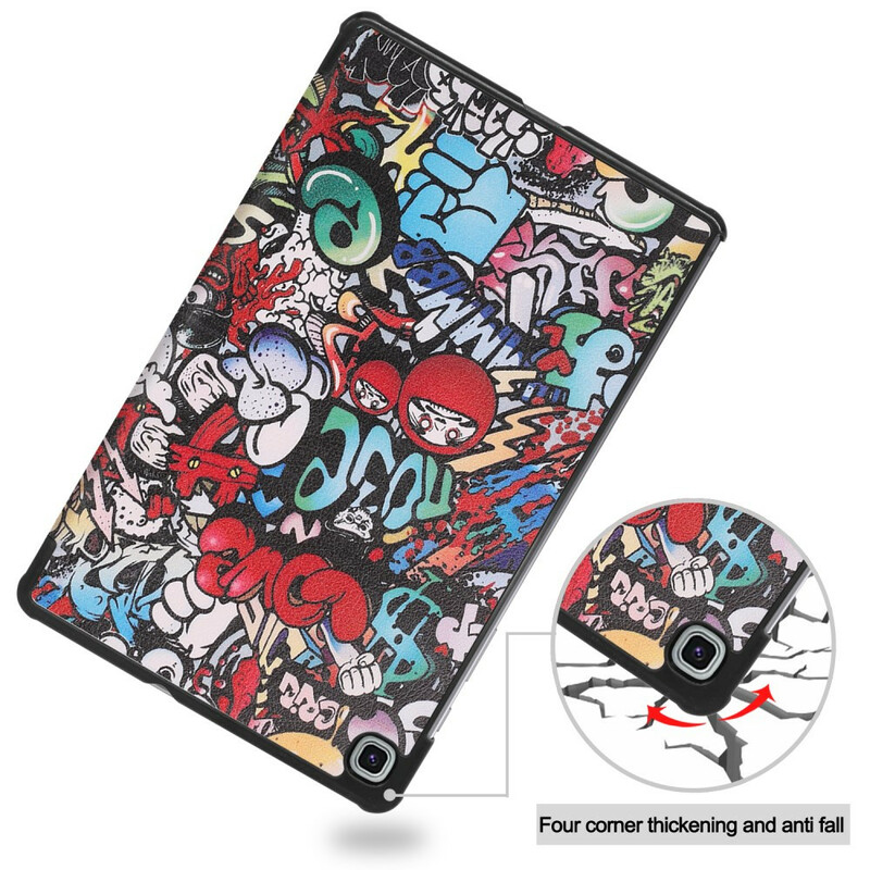 Smart Case Samsung Galaxy Tab S6 Lite Graffitis Fun