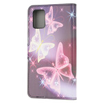 Housse Samsung Galaxy S10 Lite Papillons Néons Housse Samsung Galaxy S10 Lite Papillons Néons