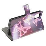 Housse Samsung Galaxy S10 Lite Papillons Néons Housse Samsung Galaxy S10 Lite Papillons Néons