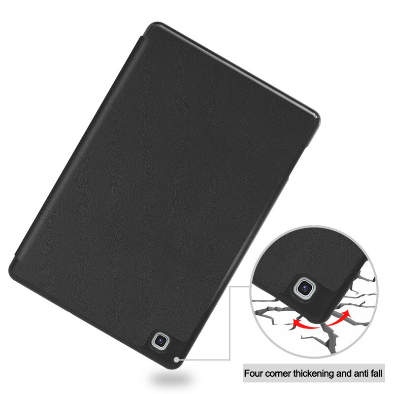 Smart Case Samsung Galaxy Tab s6 Lite Tri Fold Porte-Crayon