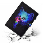 Housse Samsung Galaxy Tab S6 Lite Psycho Cat