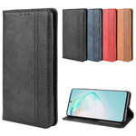 Flip Cover Samsung Galaxy S10 Lite Effet Cuir Vintage Stylisé Flip Cover Samsung Galaxy S10 Lite Effet Cuir Vintage Stylisé