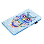 Housse Samsung Galaxy Tab S6 Lite Hibou Tribal Housse Samsung Galaxy Tab S6 Lite Hibou Tribal