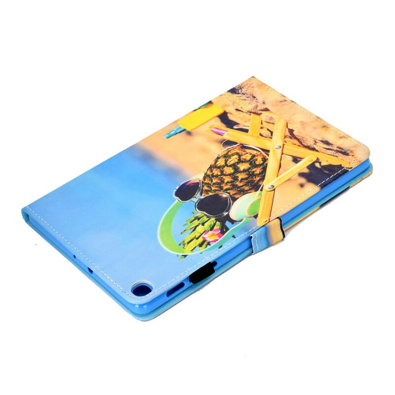 Housse Samsung Galaxy Tab S6 Lite Ananas Plage Housse Samsung Galaxy Tab S6 Lite Ananas Plage