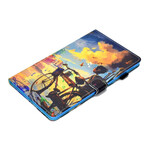 Housse Samsung Galaxy Tab S6 Lite Vélo Art Housse Samsung Galaxy Tab S6 Lite Vélo Art