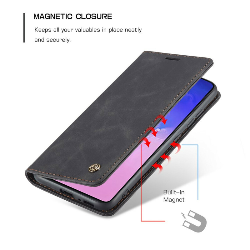 Flip Cover Samsung Galaxy S10 Lite CASEME Simili Cuir Flip Cover Samsung Galaxy S10 Lite CASEME Simili Cuir