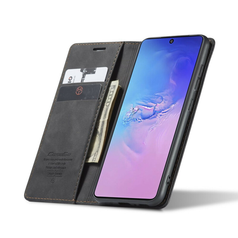Flip Cover Samsung Galaxy S10 Lite CASEME Simili Cuir Flip Cover Samsung Galaxy S10 Lite CASEME Simili Cuir