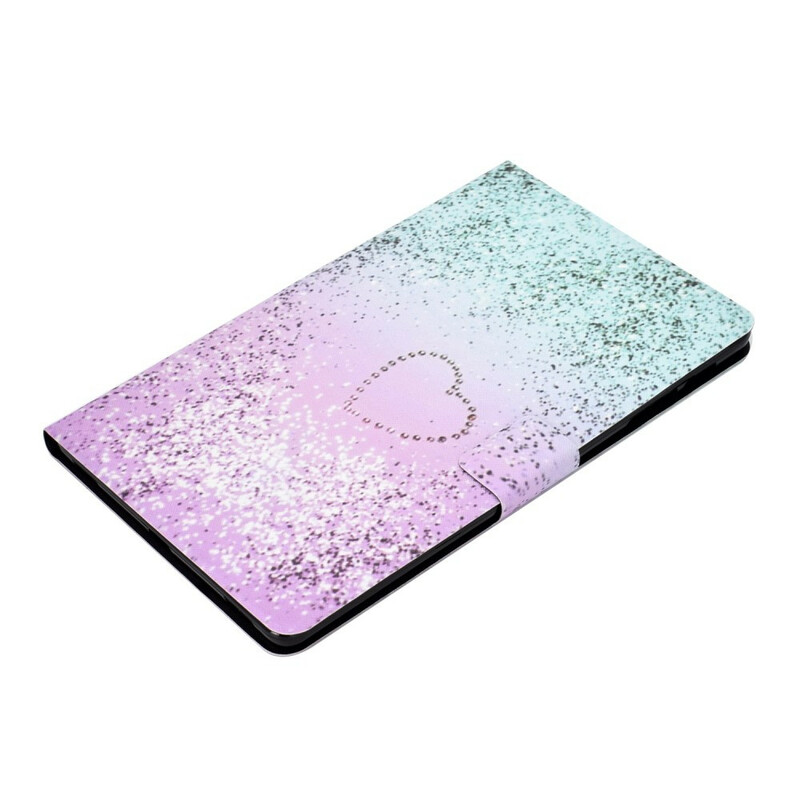 Housse Samsung Galaxy Tab S6 Lite Paillettes Brillantes