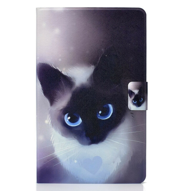 Housse Samsung Galaxy Tab S6 Lite Série Chat Housse Samsung Galaxy Tab S6 Lite Série Chat